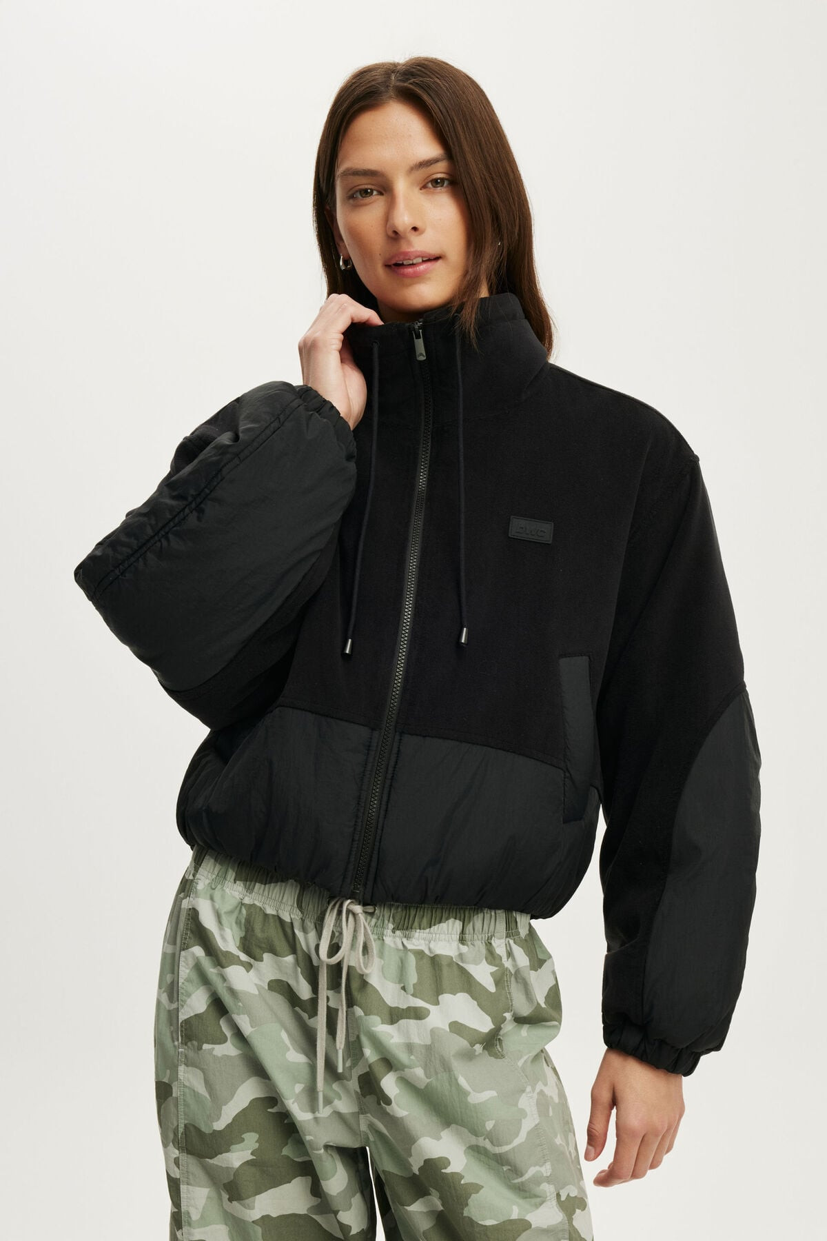 Polar Fleece Padded Jacket | Cotton On (US)