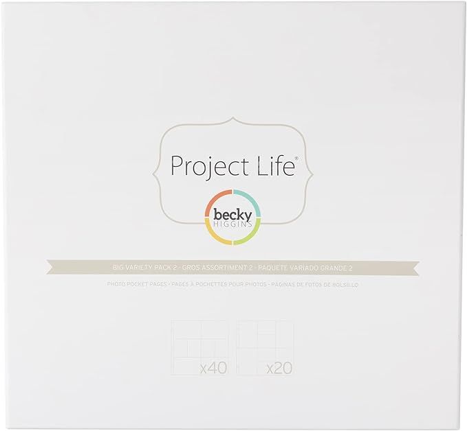 Becky Higgins Project Life Photo Pocket Page Protector-12x12 | Amazon (US)