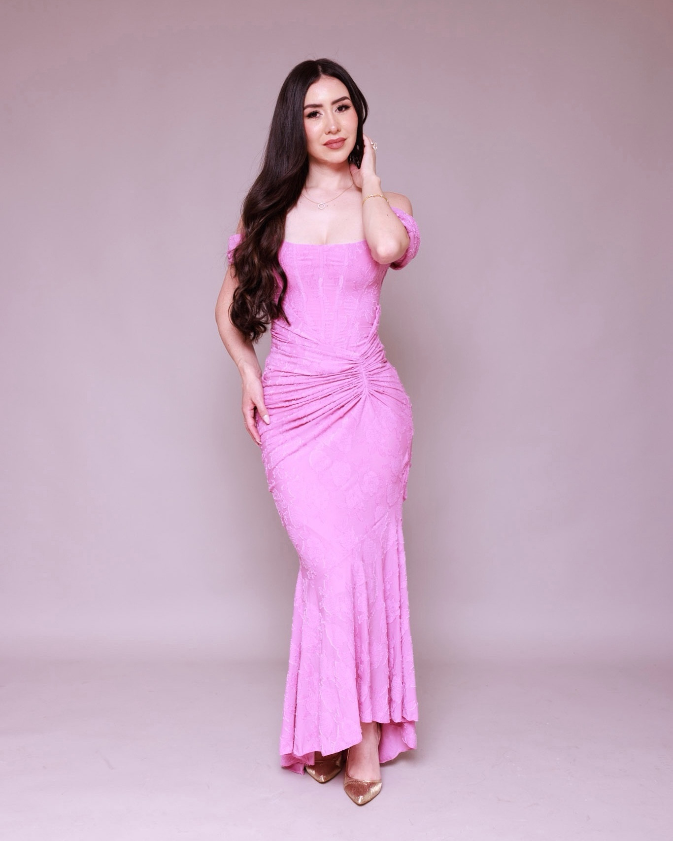 House of CB Cesca, rose pink floral maxi dress 

#LTKU #LTKgrwm #LTKTall