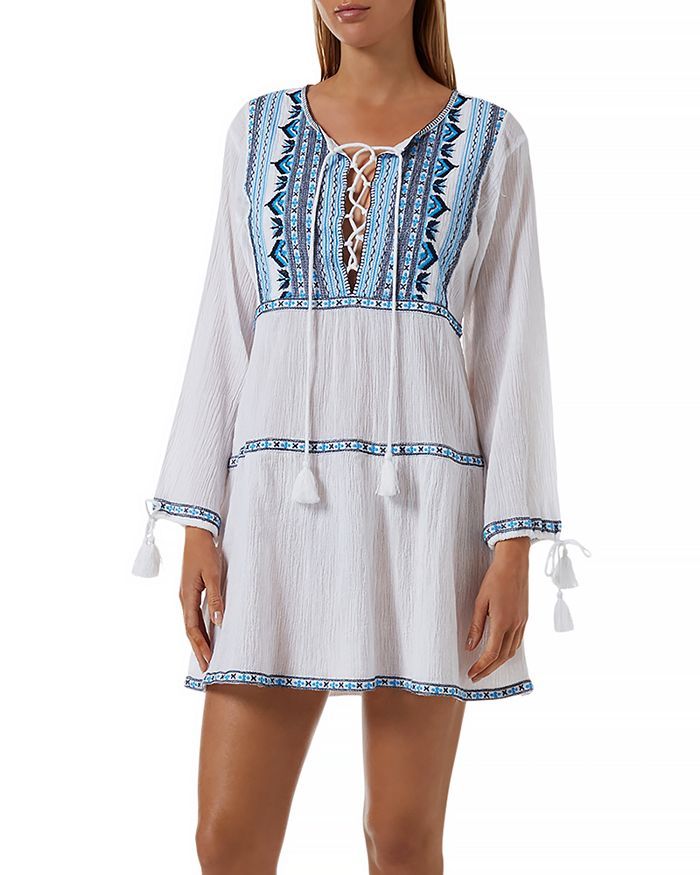 Millie Embroidered Cover-Up Dress | Bloomingdale's (US)