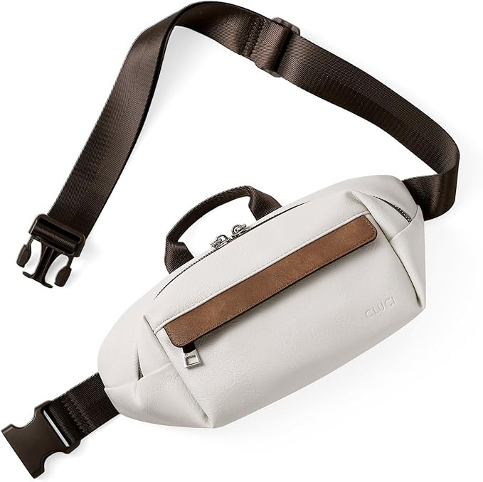 CLUCI Belt Bag for Women Crossbody, Leather Fanny Pack Crossbody Bags for Women Trendy, Women Wai... | Amazon (US)