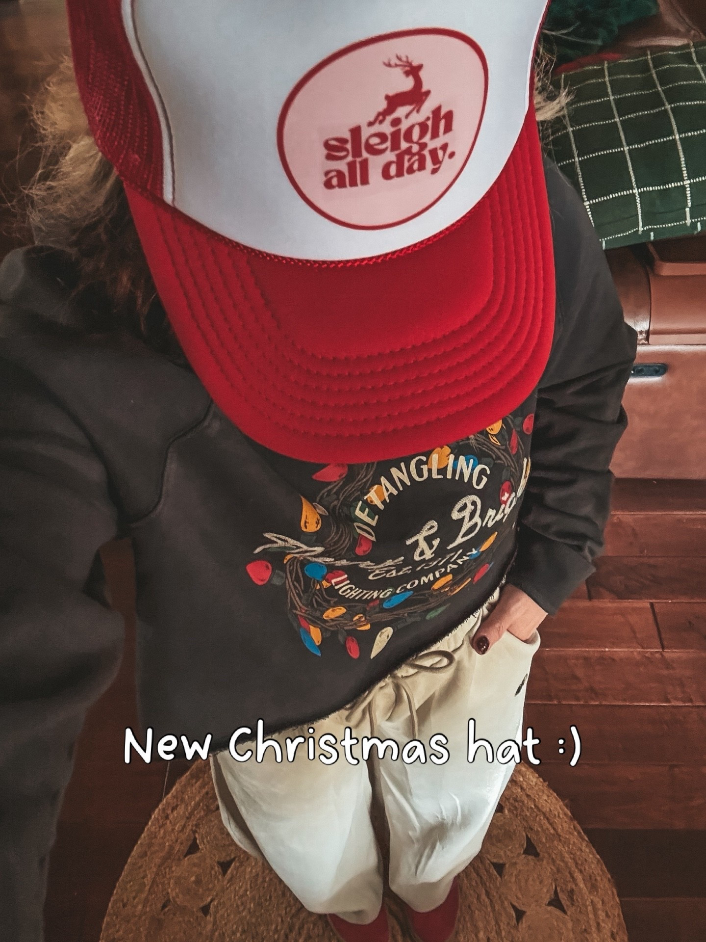 Sleigh all day ♥️
Sweatshirt mens L
Pants M
Adidas sized down 

#LTKHoliday #LTKOver40 #LTKootd