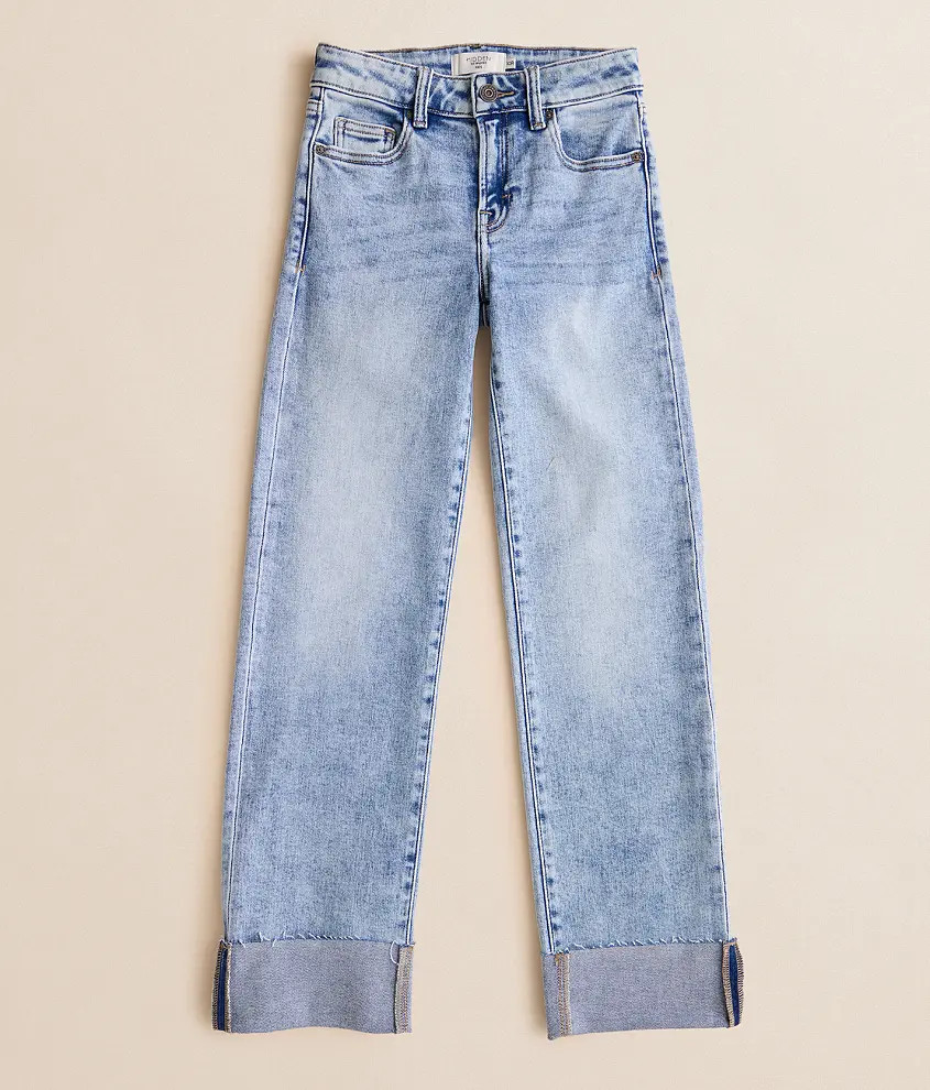Girls - Mini Ella Classic Straight Stretch Jean | Buckle
