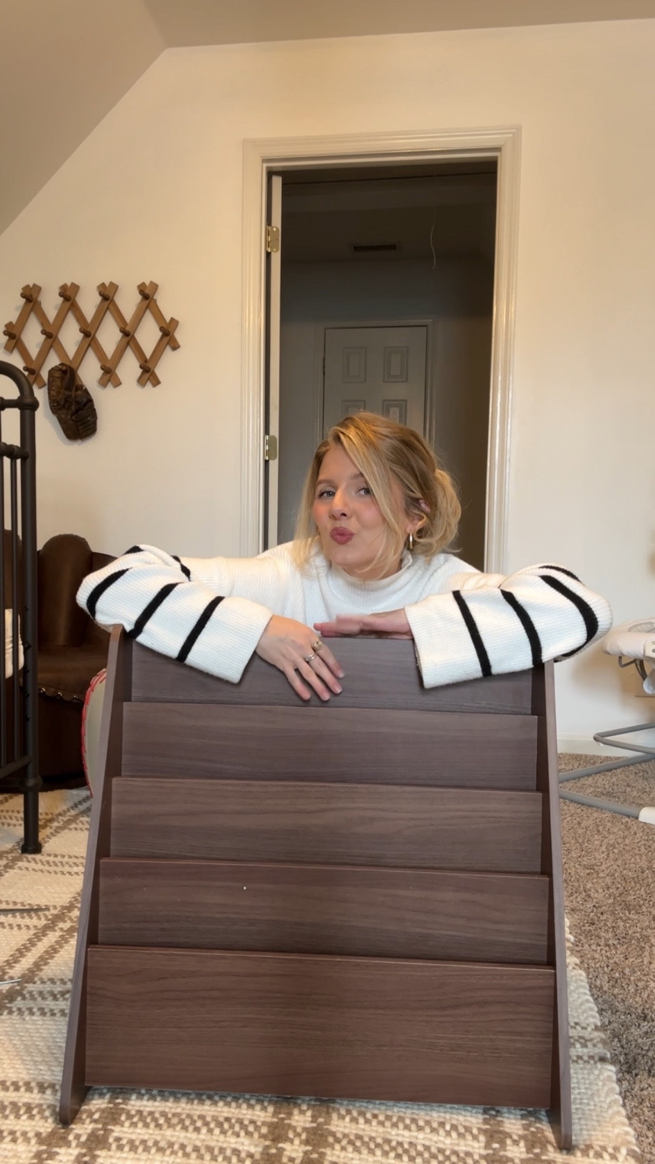 Using this as a bookshelf for toddlers/babies (wide 4 pocket magazine rack) nursery furniture 


#LTKbaby #LTKhome #LTKkids