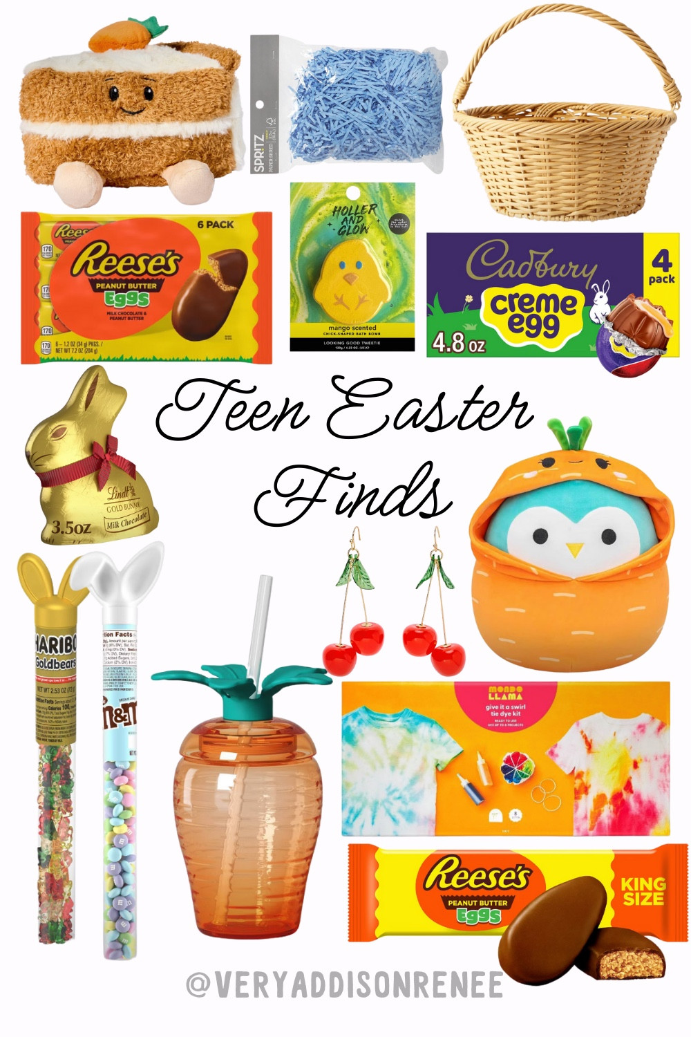 Easter finds from target for your teen girl’s gift basket this year! Make sure to follow for more and check out my profile for more basket inspo!🐣🌼





#LTKGiftGuide, tie dye, bath bomb, Easter bath bomb, diy basket, diy gift basket, chocolate bunny, carrot cup, Easter, Easter basket, gift guide, teen girls, teen girl gift, Easter gifts, Easter gift, Easter gifts for teens, teen girl gift guide, target gifts, Easter crafts, holiday gifts, Easter basket ideas, gift basket, target finds, target Easter finds, teen girl gift, tween gift, teen girl gift guide, tween gifts, tween gift guides

#LTKFindsUnder50 #LTKU #LTKSeasonal