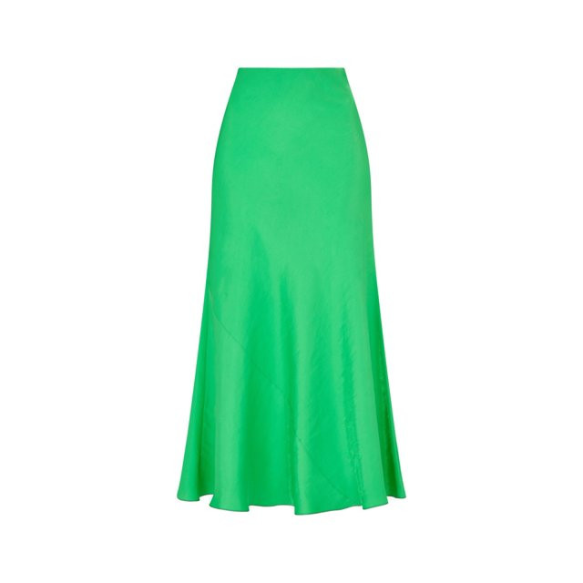 Serena Bute Female Bias Maxi Skirt - Bright Green Green Sizes UK 4-48 | Walmart (US)