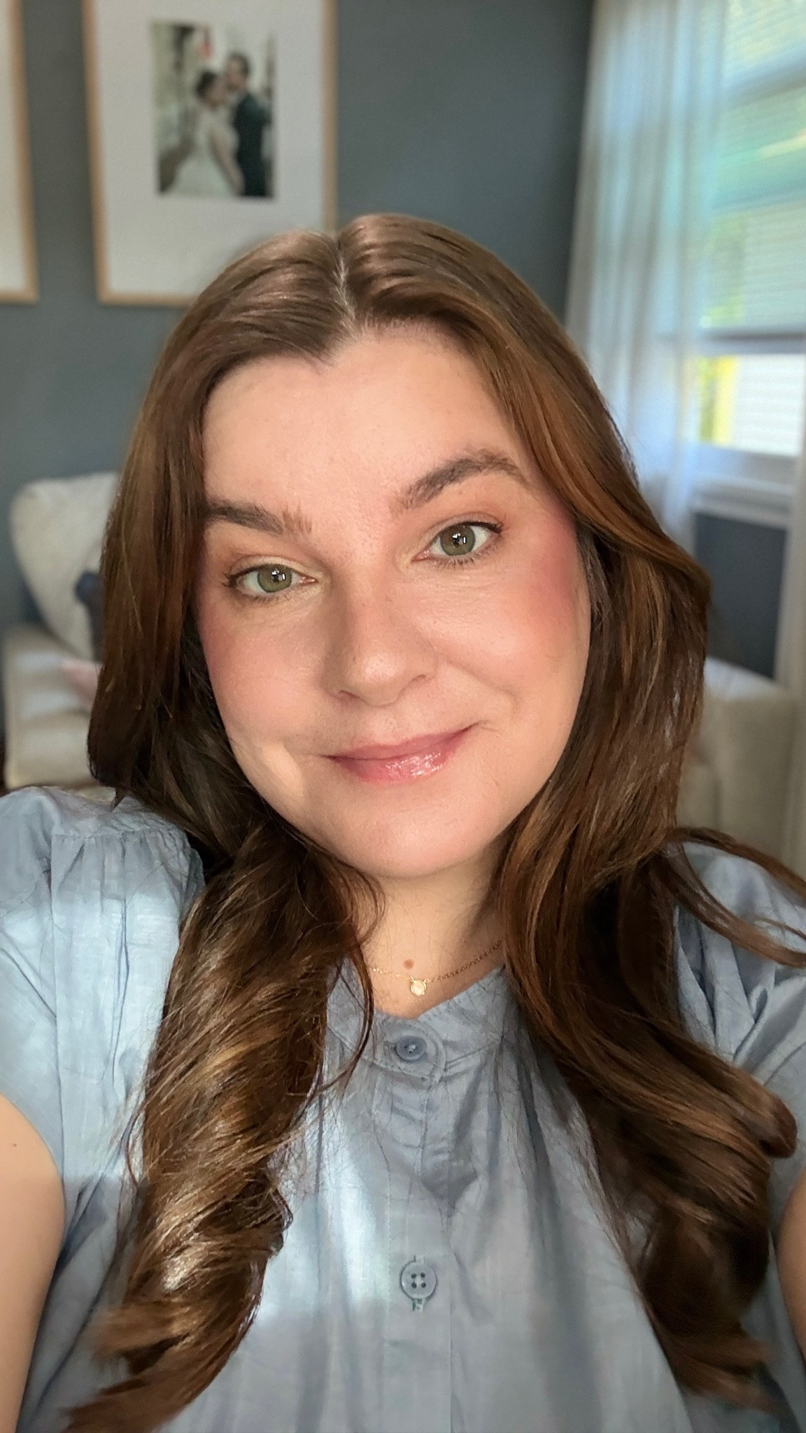 Pre-work selfie. I’ve been loving my makeup lately.

#LTKgrwm #LTKBeauty #LTKMidsize