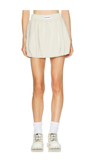 Gold Hinge Luxesoft Bubble Skirt in Ivory. - size L | Revolve Clothing (Global)