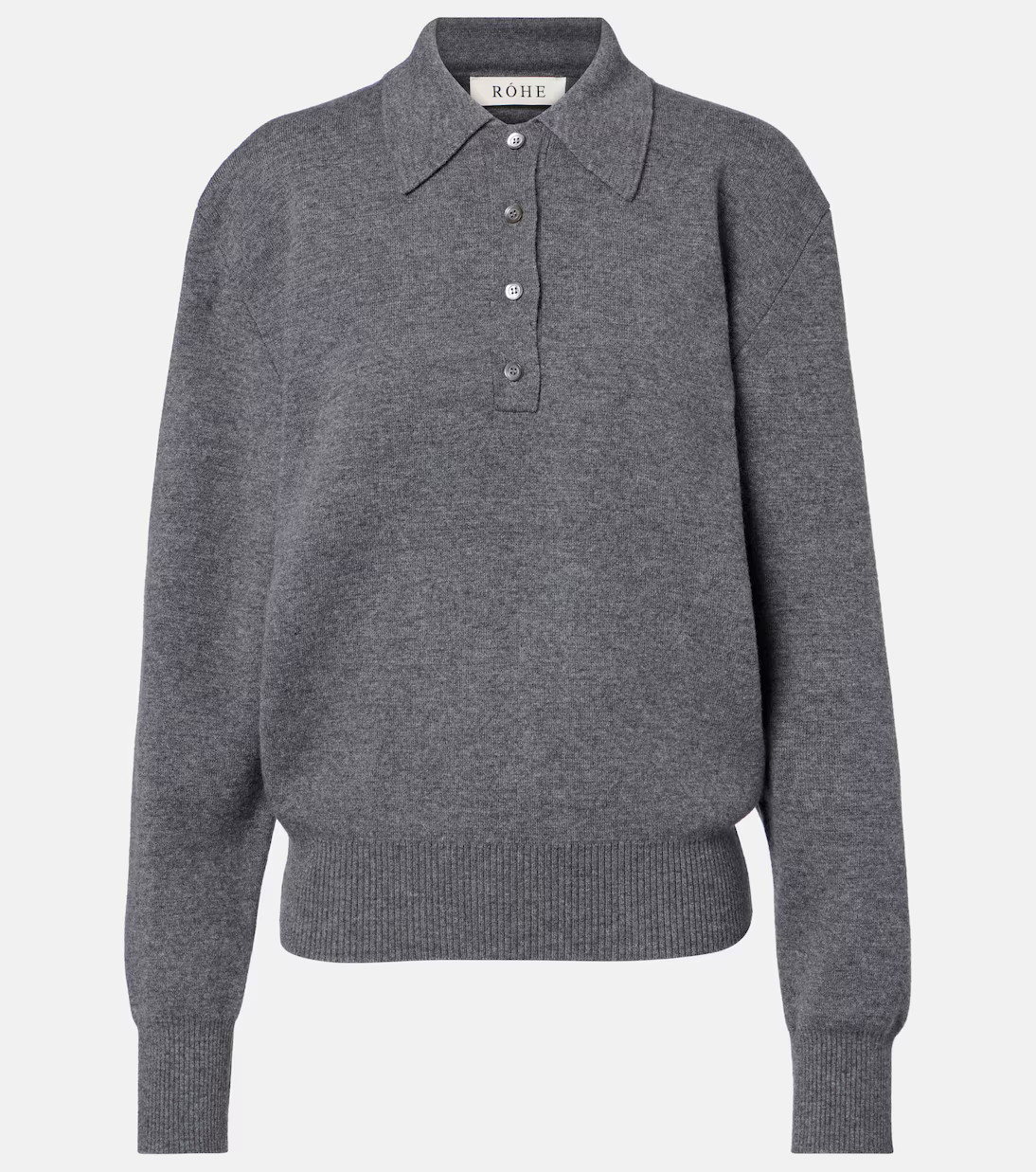 Wool and cashmere polo sweater | Mytheresa (UK)