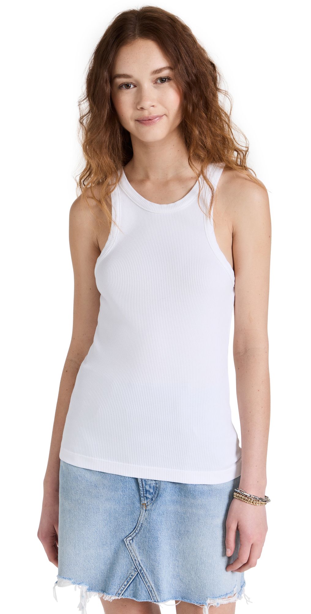 AGOLDE Bailey Scoop Armhole Tank | Shopbop