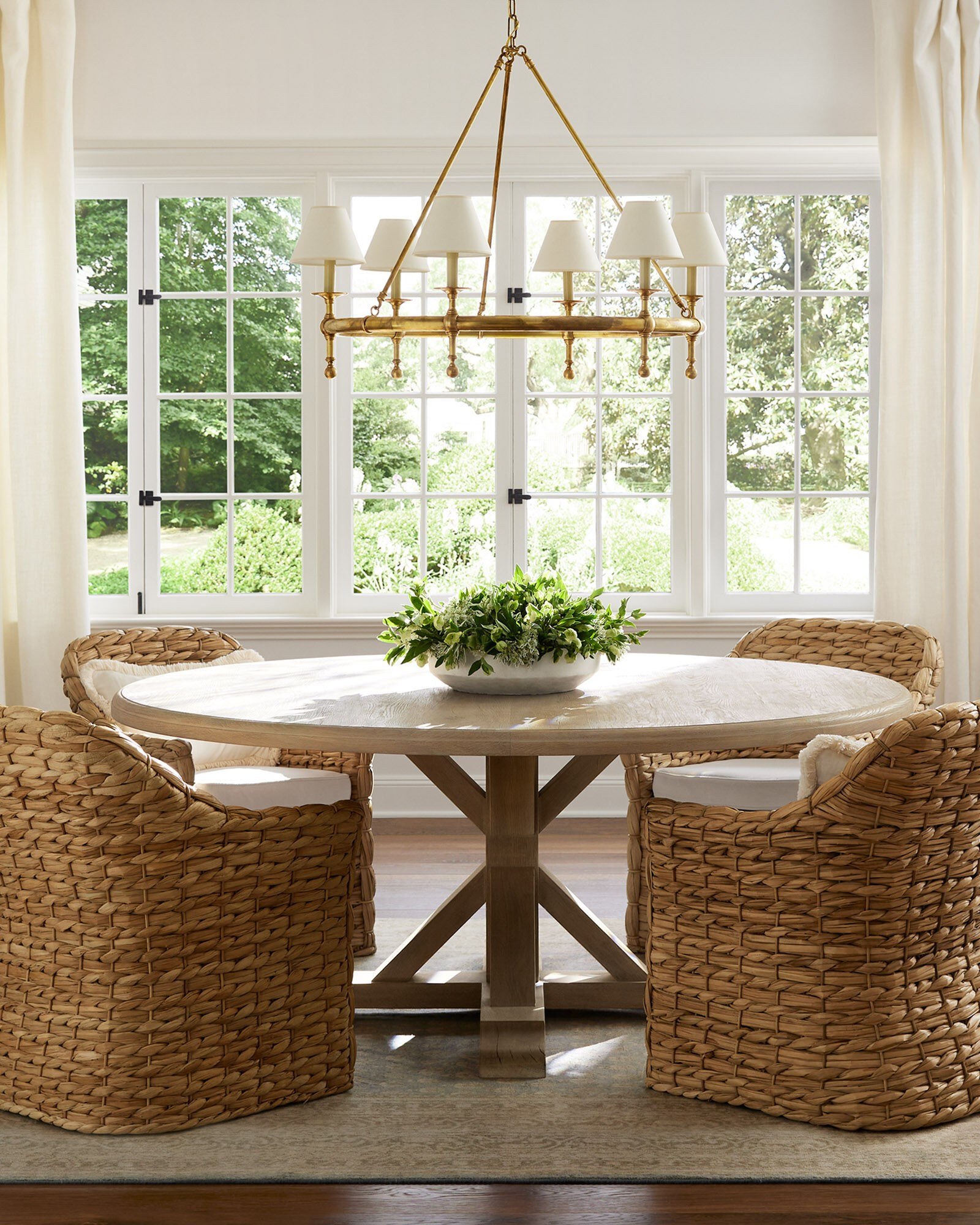Lake House Round Dining Table | Serena and Lily