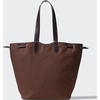 Uniqlo - Canvas Tote Bag - Dark Brown - One Size | UNIQLO (UK)