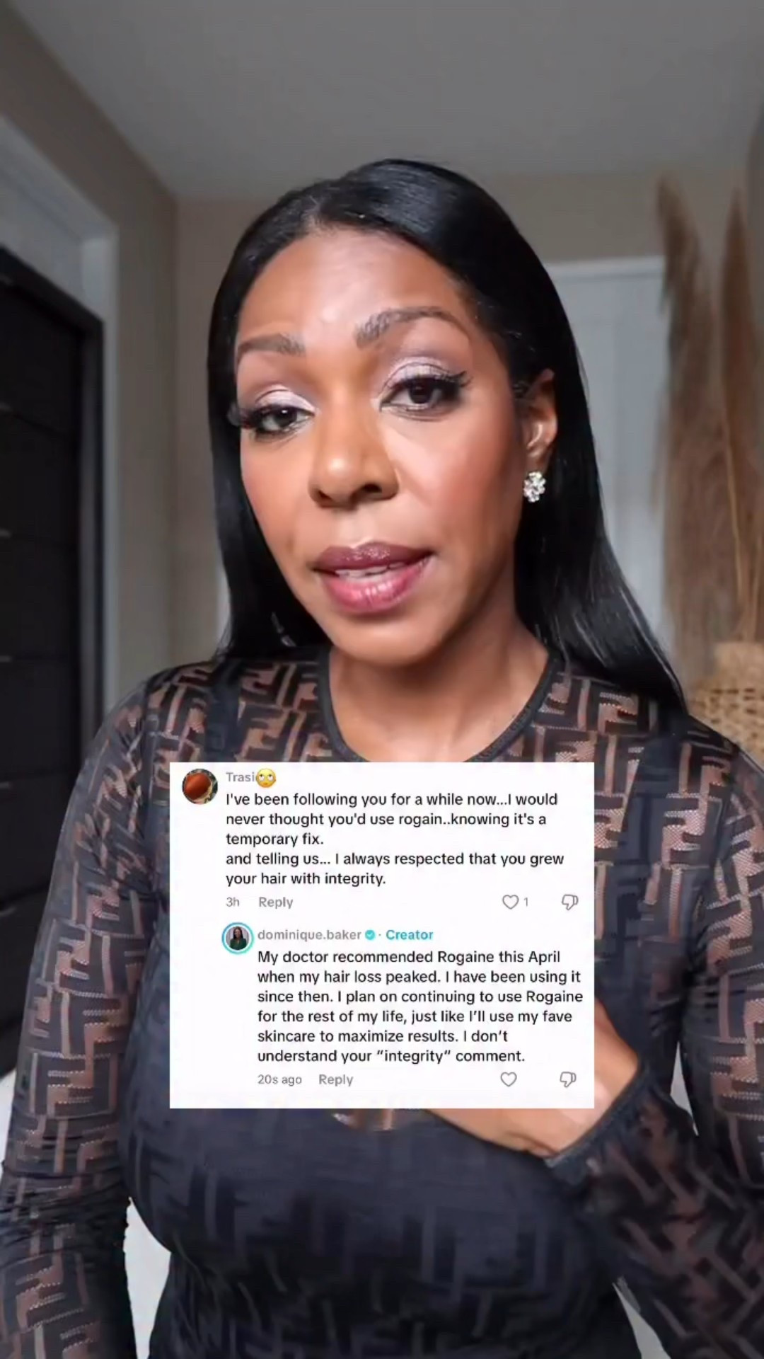 My wayward eyelashes and I would like to share some of my top hair growth hacks with you.
👩🏾‍🚀👩🏾‍🚀👩🏾‍🚀👩🏾‍🚀
Comment HAIR to get the deets on everything I’m using 💁🏾‍♀️ 

Use code DOMINIQUELED for 10% off your own red light therapy helmet