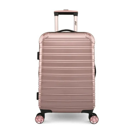 iFLY Hardside Fibertech Luggage 20" Carry-on Luggage, Rose Gold | Walmart (US)