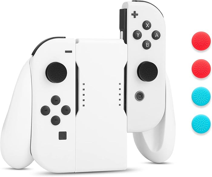 FUNDIARY Comfort Charging Grip Compatible with Nintendo Switch and Switch OLED Joycon, Handheld A... | Amazon (US)