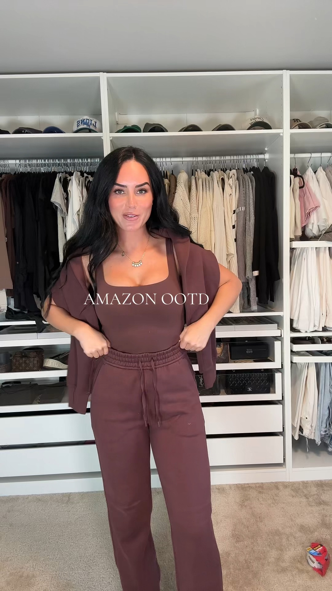 Amazon sweat set 🤎

My sizing 5’7, 145lbs, 32DD
I’m wearing size smalls 

#LTKFindsUnder50 #LTKVideo #LTKStyleTip