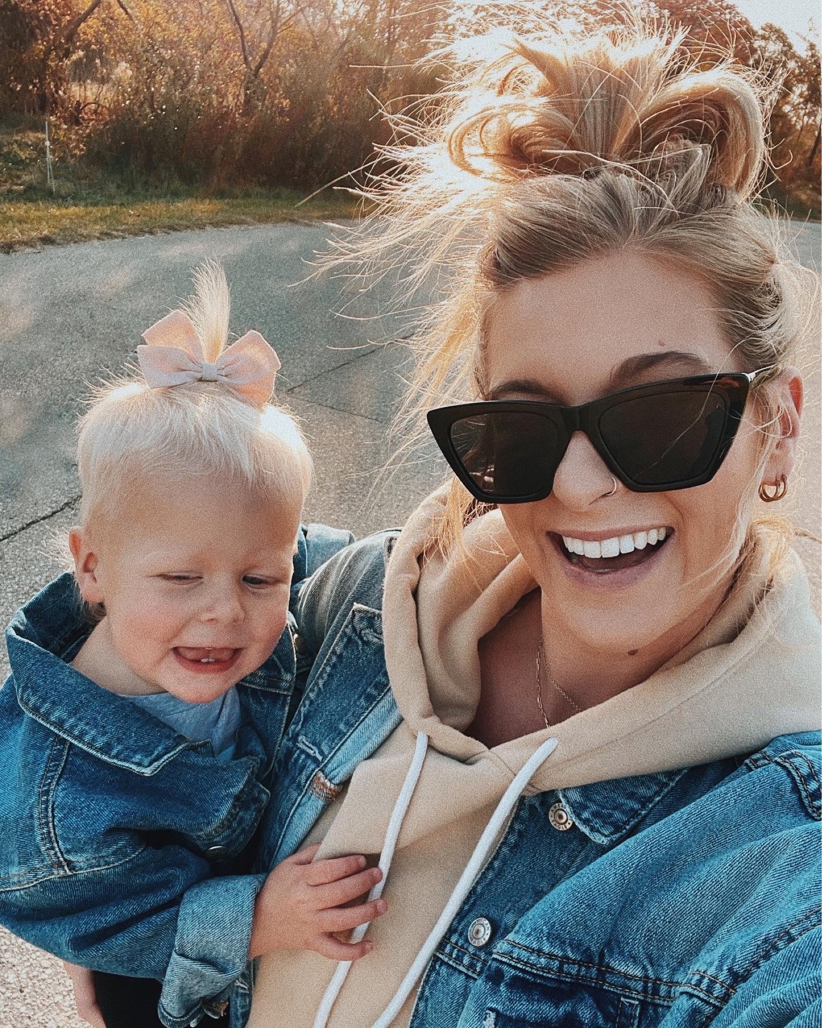 Mom & daughter matching jean jackets 

#LTKkids #LTKstyletip