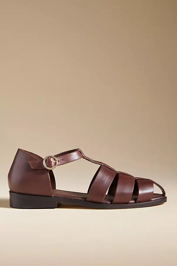 The Maris Fisherman Sandals by Pilcro | Anthropologie (US)