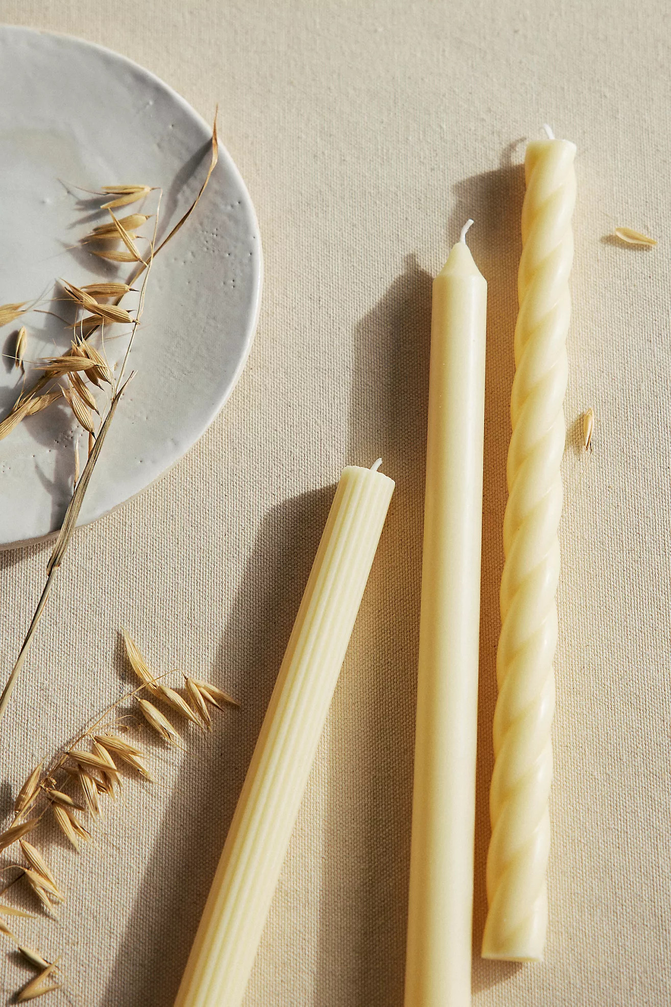 Mixed Silhouette Tapers, Set of 3 | Anthropologie (US)