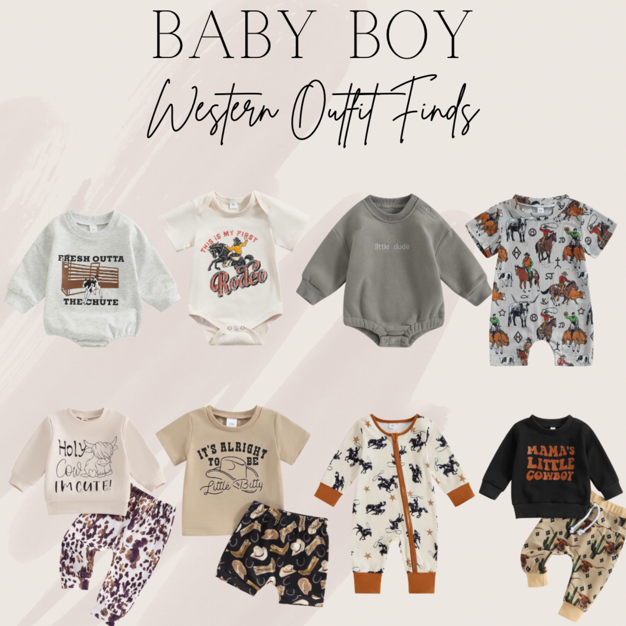 Western Baby Boy Outfits🩵

#LTKFamily #LTKBaby #LTKKids