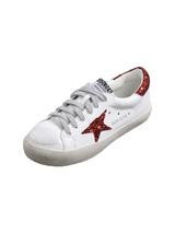 'Vanessa' Sequinned Star distressed Sneakers (6 Colors) | Goodnight Macaroon