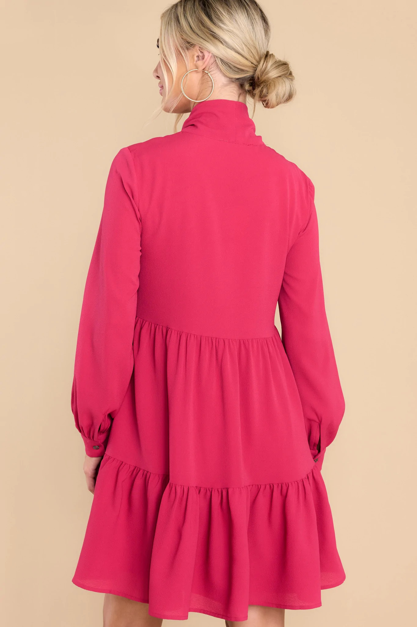 Meeting The Parents Bright Pink Dress | Red Dress 