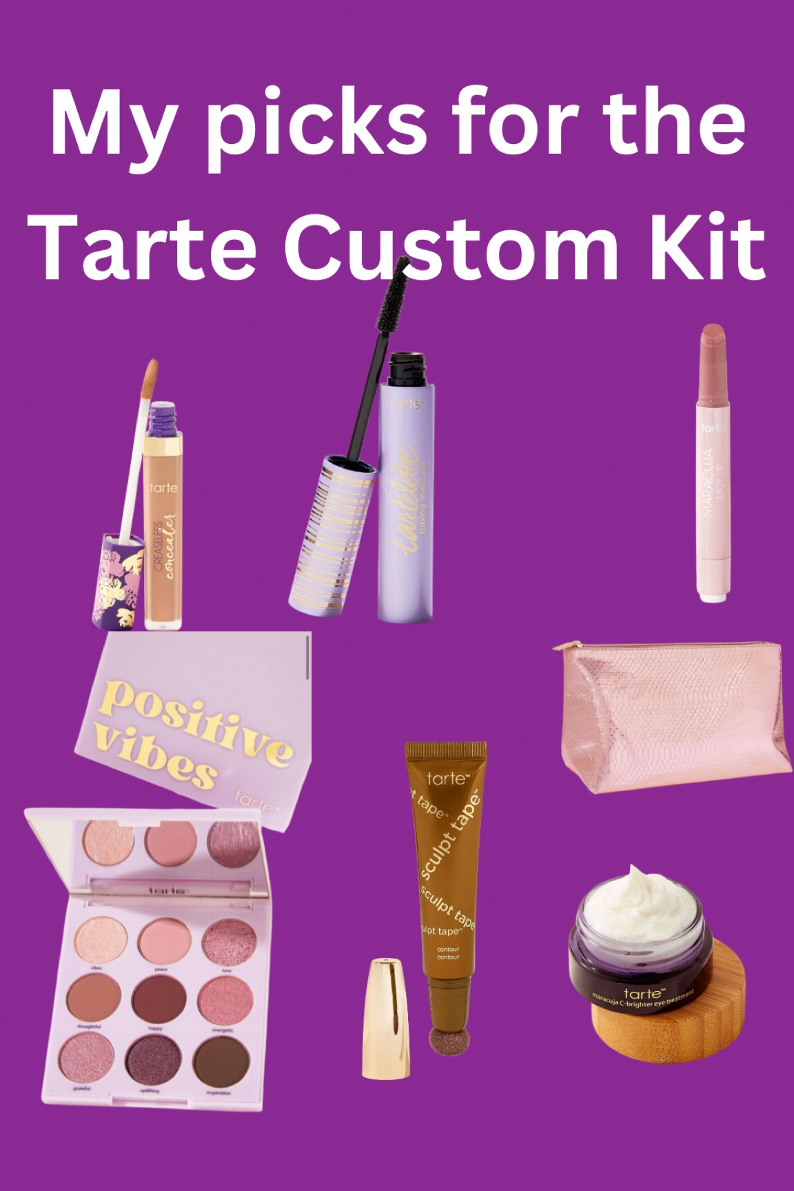 My favorites from the Tarte custom kit. #makeup #tarte #customkit

#LTKBeauty