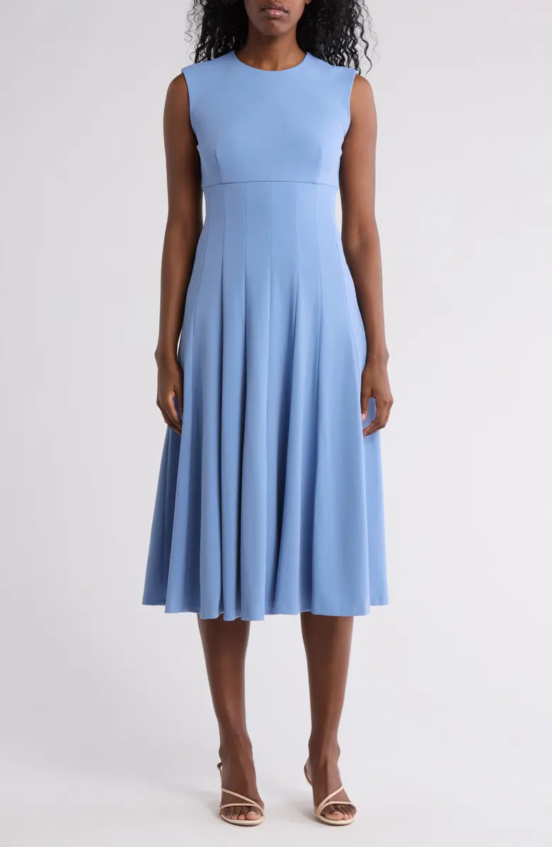 Scuba Crepe Fit & Flare Dress | Nordstrom Rack