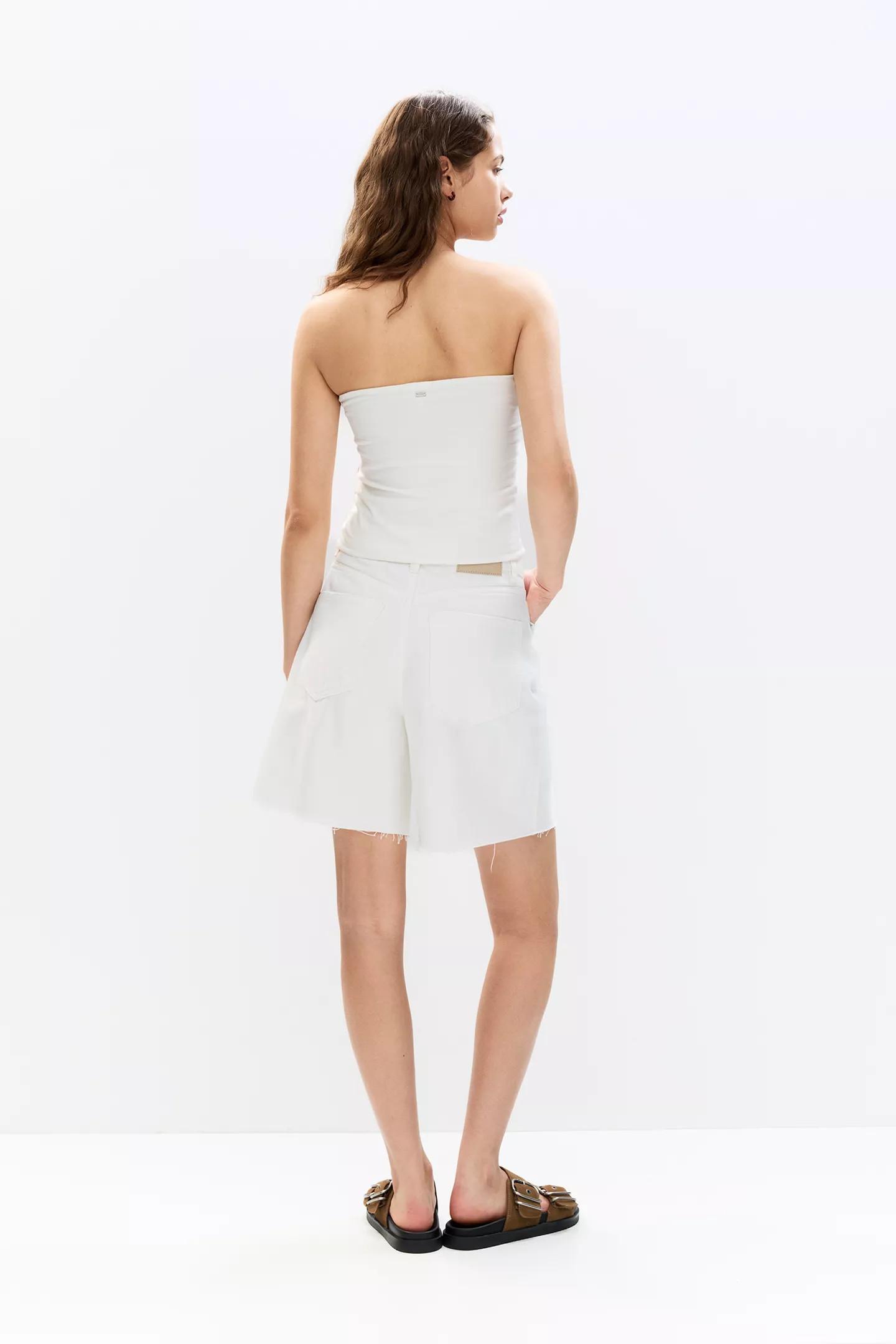 Floral bandeau top | PULL and BEAR UK
