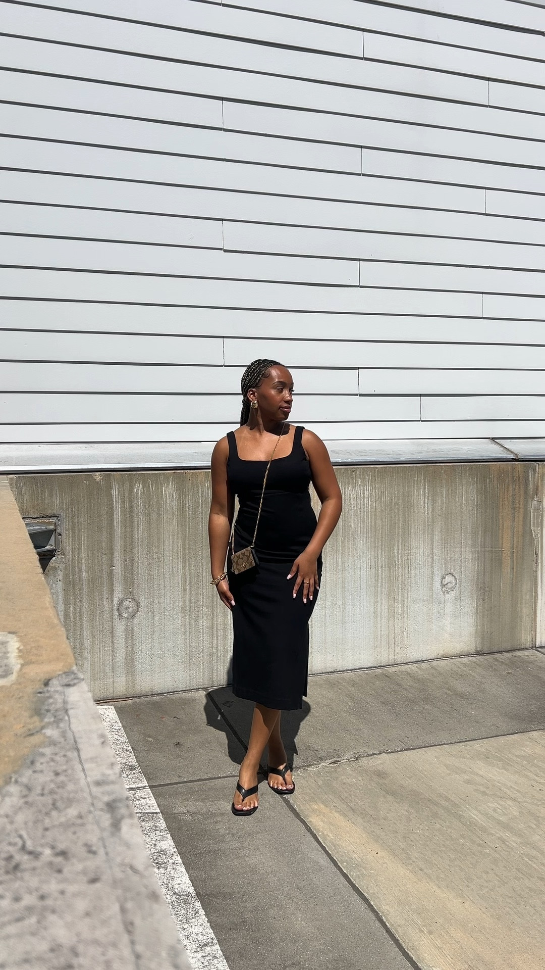 Day 5 🖤 ootn

30 days of outfits, black tank midi dress, SPANX ponte, little black dress, shaping

#LTKStyleTip