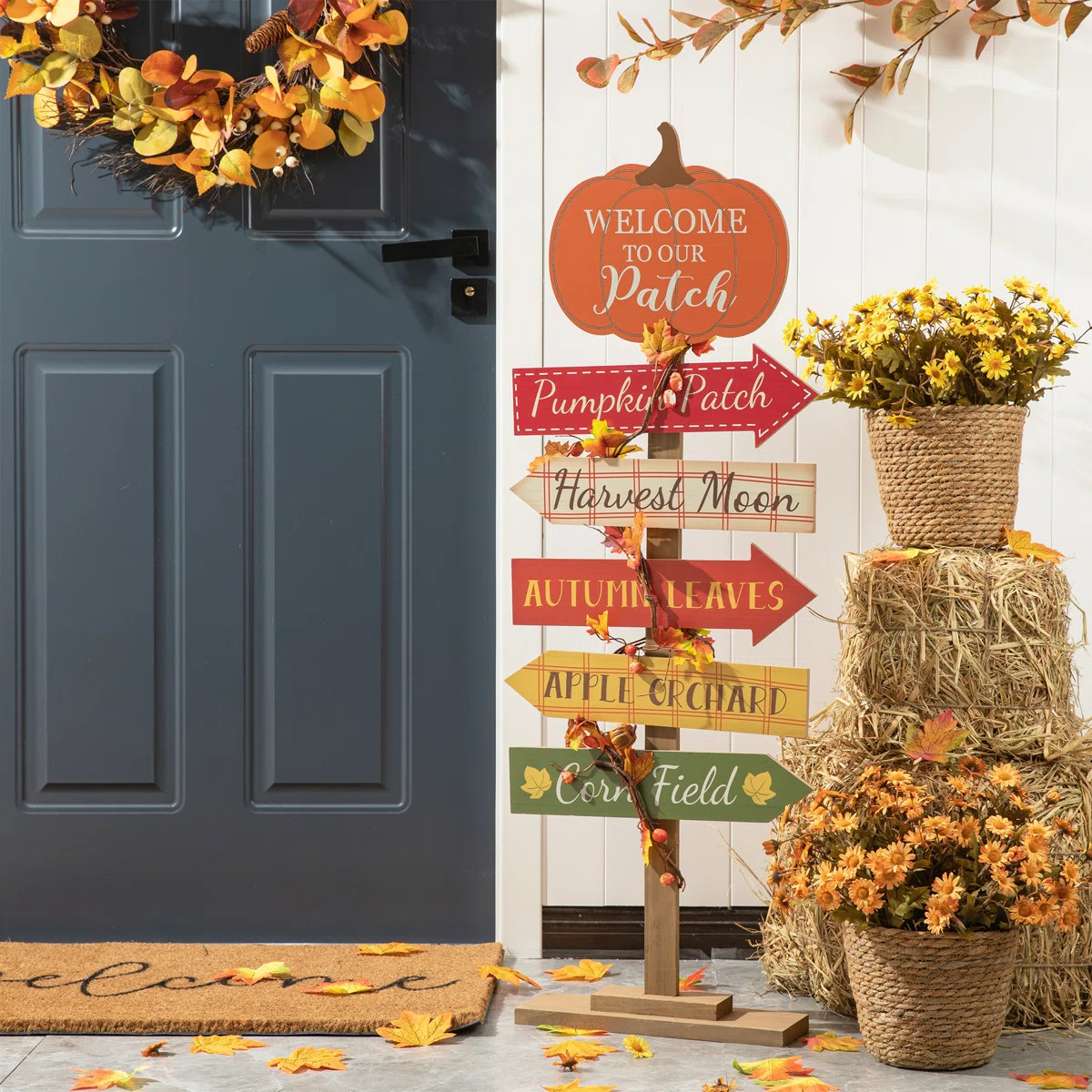 Fillmer Wood No Subject Garden Sign | Wayfair North America