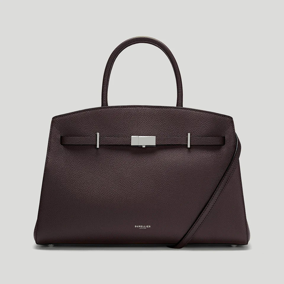 The Midi Hudson | Bordeaux Small Grain | DeMellier | DeMellier