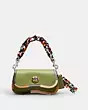 Mini Wavy Dinky Bag With Colorful Binding In Upcrafted Leather | Coach (US)
