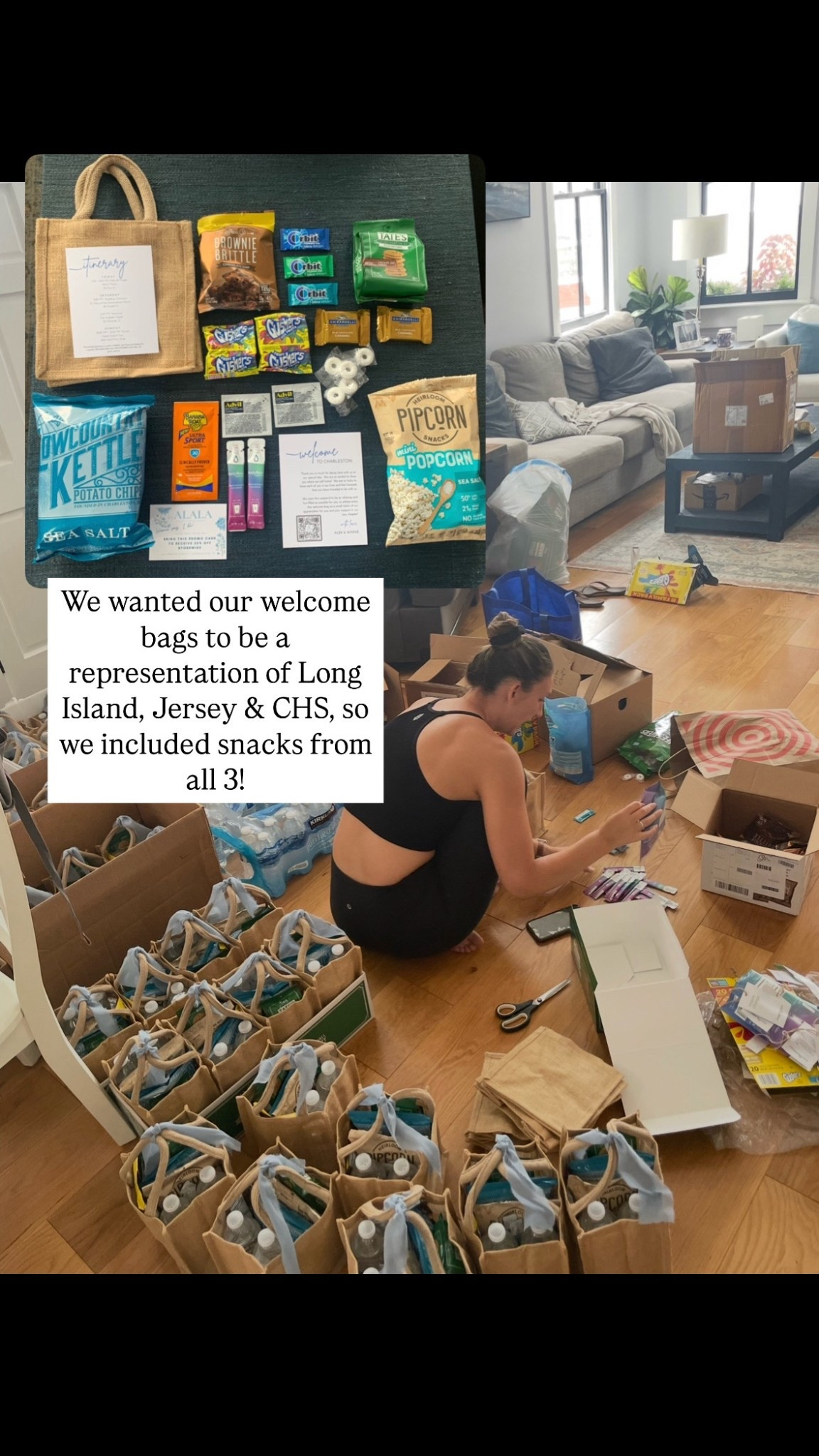 Wedding Welcome Bags are the first glimpse into the big weekend & set the tone! As a Jersey and Long Island couple, living in Charleston, here’s what we included in our bags!

#LTKParties #LTKWedding