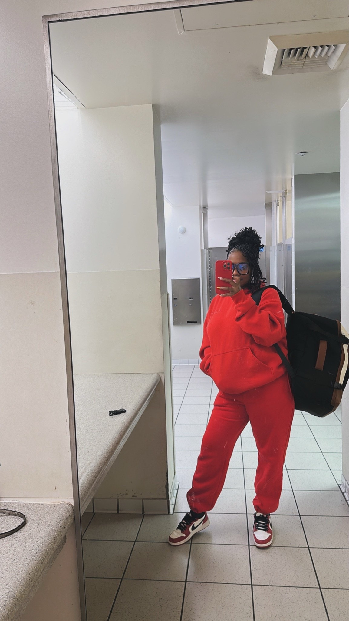 Comfort sweat suit and the cutest carry on backpack!

#LTKdayinmylife #LTKTravel