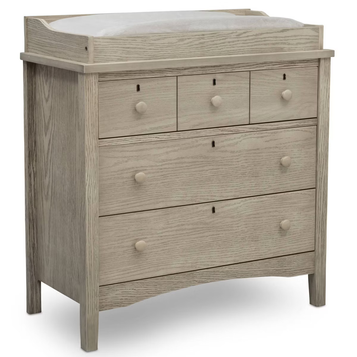 Delta Children Farmhouse 3 Drawer Dresser with Changing Top | Target