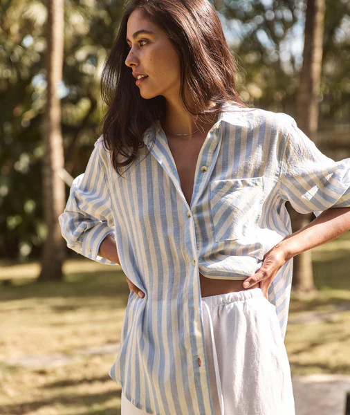 Jane Relaxed Linen Shirt | Marine Layer