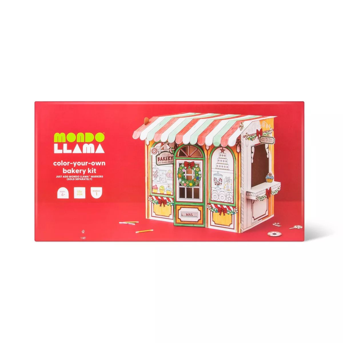 Color-Your-Own Bake Shop Kit - Mondo Llama™ | Target