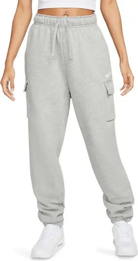 Oversize Fleece Cargo Sweatpants | Nordstrom