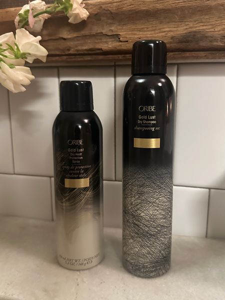 My favorite Oribe gold lust products. The new dry heat protectant is EVERYTHING! 

#LTKbeauty