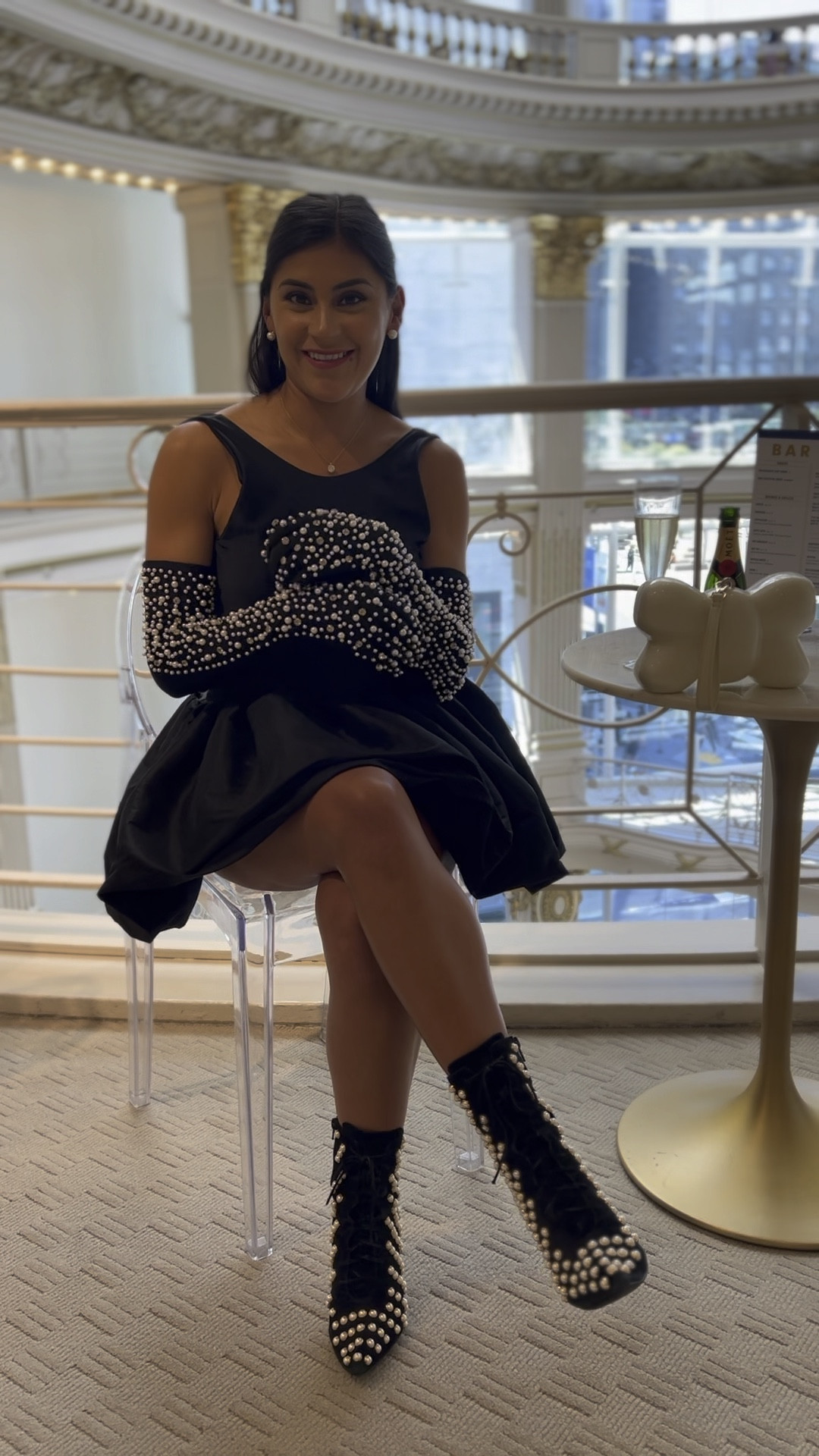 Even a colorful girly can appreciate a stellar LBD 🤩. Here’s how I accessorize a black ensemble to feel more like myself 😊! P.S. it’s 20% off with code LTK20 🎉 . #LTKPetite #shopbop #latinastyle #pearlgloves #petitefashion

#LTKstyletip #LTKFind