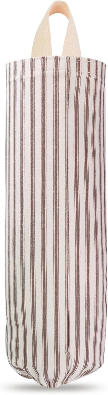 TOGETRUE Plastic Bag Holder, Wall Mount Grocery Bag Holder, Reusable Trash Bag Organizer for Home... | Amazon (US)