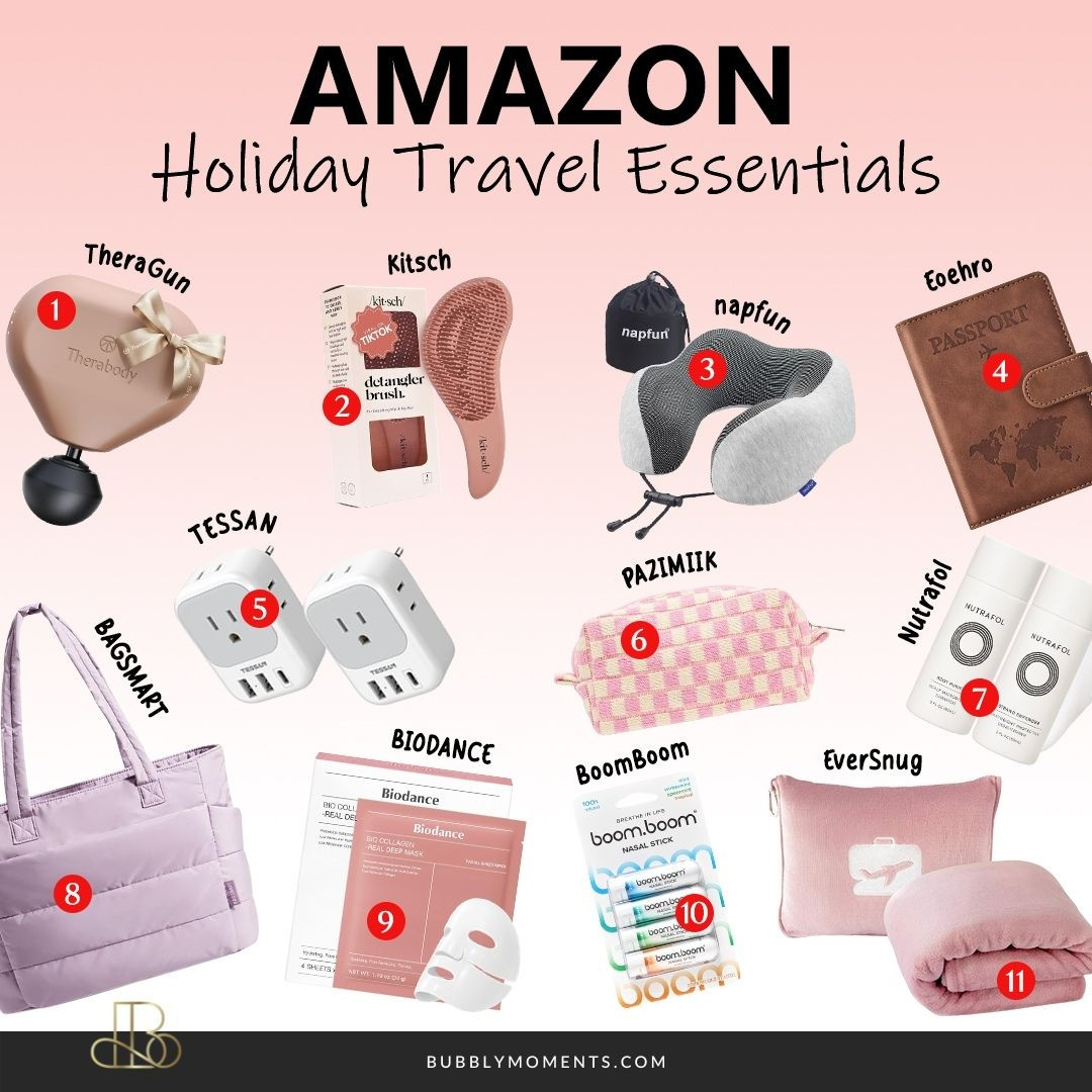 Travelling soon? ✈️ These Holiday Travel Essentials are simple must-haves to help make your trip easier and more organised. From smart packing items to handy travel accessories, these finds are perfect for keeping everything neat, easy to reach, and stress-free while you’re on the go.
Whether you’re heading on a short break, a family holiday, or a long trip abroad, having the right travel essentials can make all the difference. These are great for carry-on bags, suitcases, and even everyday travel use. They also make thoughtful gift ideas for anyone who loves to travel. Save this post for later and tap to shop all your travel favourites in one place 🧳🌍
#LTKHoliday #LTKStyleTip #LTKSeasonal #TravelEssentials #HolidayTravel #TravelMustHaves #AmazonFinds #TravelAccessories #PackingEssentials #TravelOrganisation #VacationPrep #TravelLife #JetSet #TravelReady #Wanderlust #TravelStyle 

 