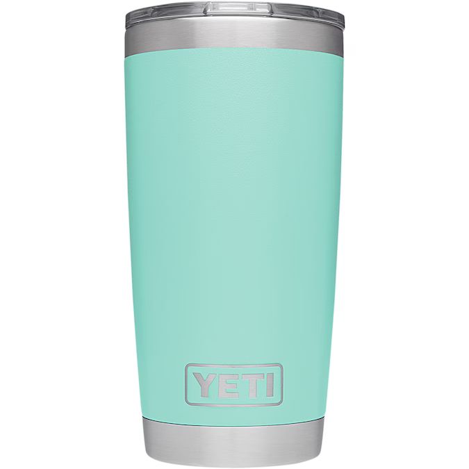 YETI Rambler 20-fl oz Stainless Steel Tumbler with MagSlider Lid, Seafoam Lowes.com | Lowe's