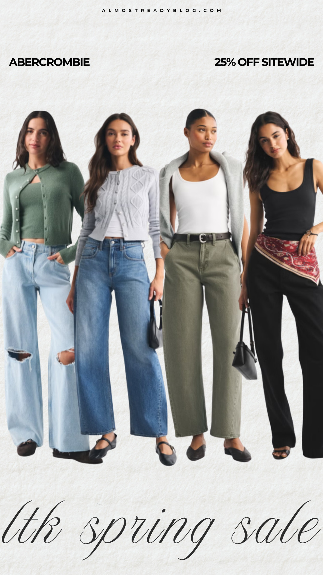 LTK Spring Sale Abercrombie 25% off sitewide! Copy the code when you click an item link to get the exclusive discount! 

 

#LTKPetite #LTKSaleAlert #LTKSpringSale
