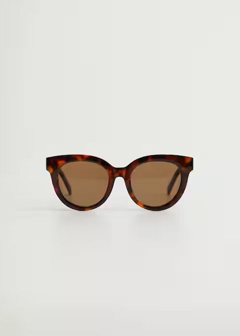 Tortoiseshell oversize sunglasses | MANGO (US)