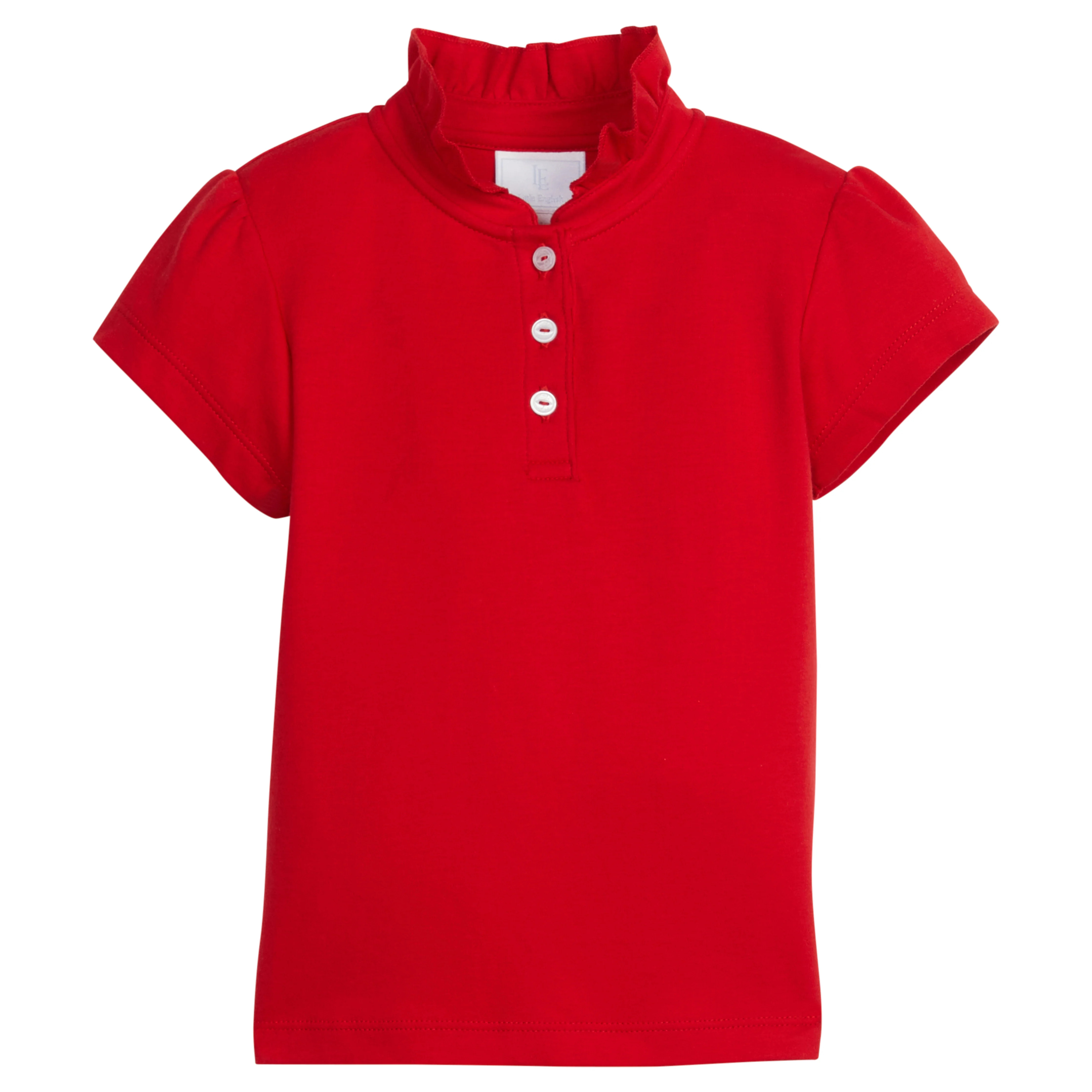 Little English Hastings Polo - Red | JoJo Mommy