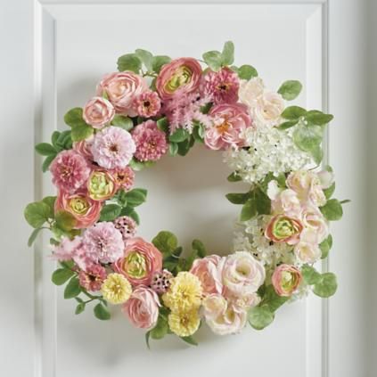 Zestful Spring Wreath | Grandin Road