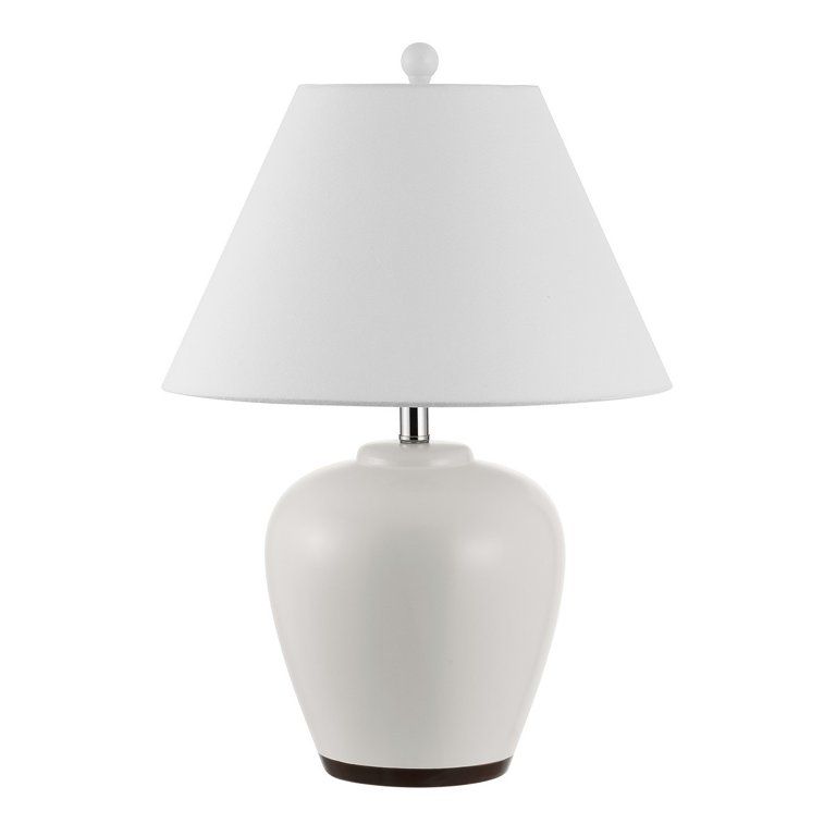 SAFAVIEH Etren 24.5 in. Classic Contemporary Table Lamp, Ivory | Walmart (US)