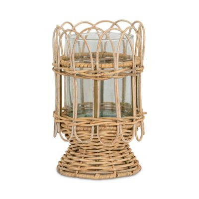 Juliska Provence Rattan Whitewash Medium Hurricane | Bloomingdale's (US)